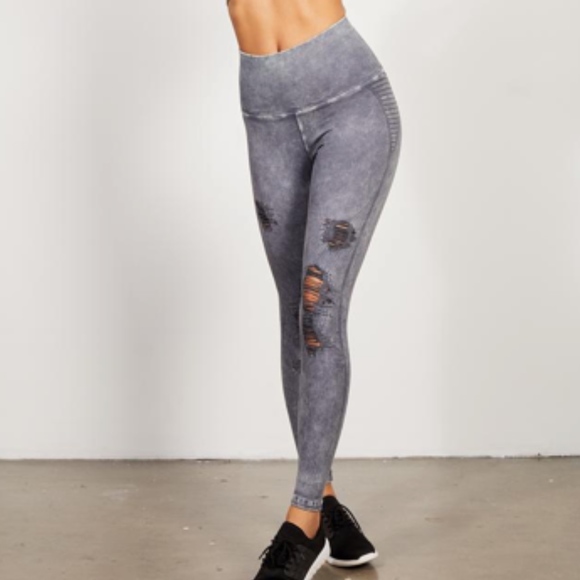 Avocado Pants Jumpsuits Avocado Rebel Legging In Vintage Granite Size Xss Poshmark